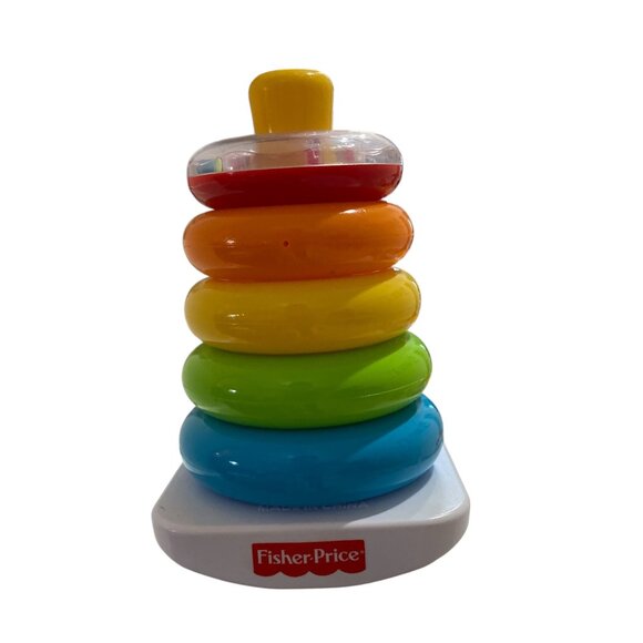 Fisher-Price Rock-a-Stack Infant Stacking Toy - Picture 1 of 2